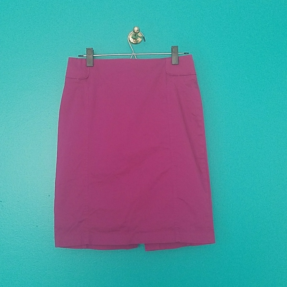 Purple Pencil Skirt